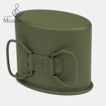 Green german cup for the canteen