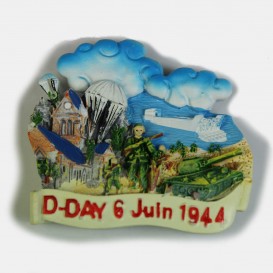 Magnet D-Day 6 juin 1944