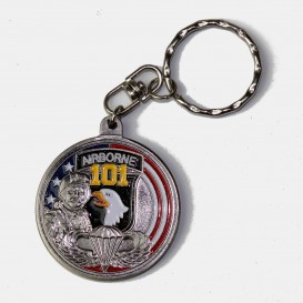 Porte-clés 101st Airborne - Silver