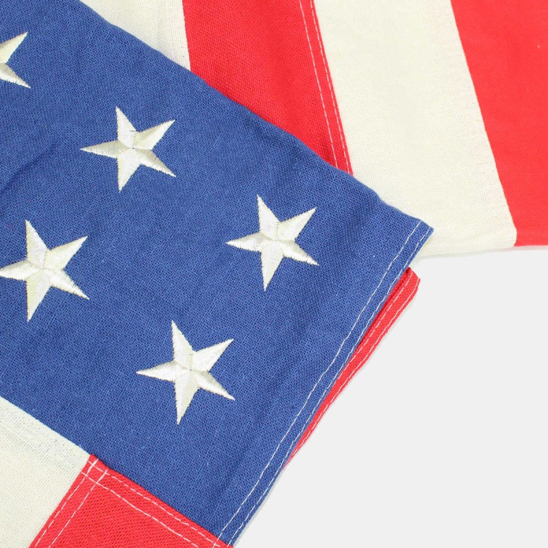 rond 3x5 FT 35 étoiles drapeau de l'Union Brodé Nylon US guerre civile historique USA 