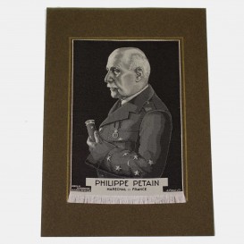 Portrait Maréchal Pétain