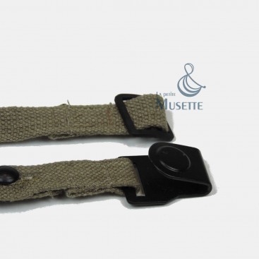 Gas mask canister straps Set