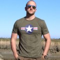T-shirt USAAF - Vert