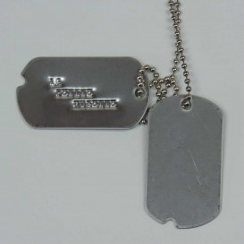 Dog tag personnalisé
