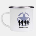 Enamel cup - Brothers in Arms