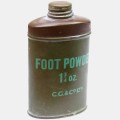 Foot Powder can