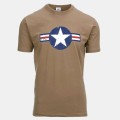 T-shirt USAAF - Coyote