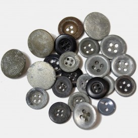 Lot of German buttons