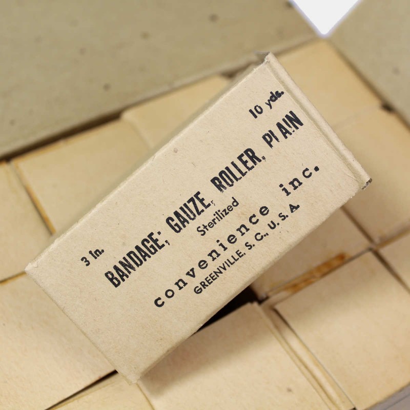 GAUZE BANDAGE CONVENIENCE plain ROLLER ITEM MEDIC USAMD FIRST AID