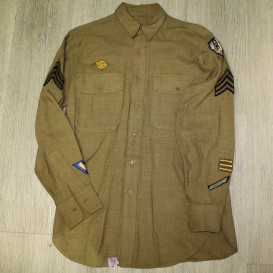 Chemise Moutarde Corporal USAAF