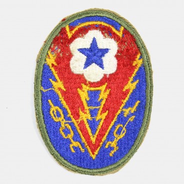 PATCH SSI US WWII commz adsec EISENHOWER 1944 COMMANDEMENT ALLIES WAR