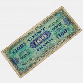 Billet d'invasion 100 Francs