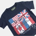 T-Shirt Child Flags - Dday 80th