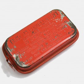 Steel US WWII First-aid bandage box