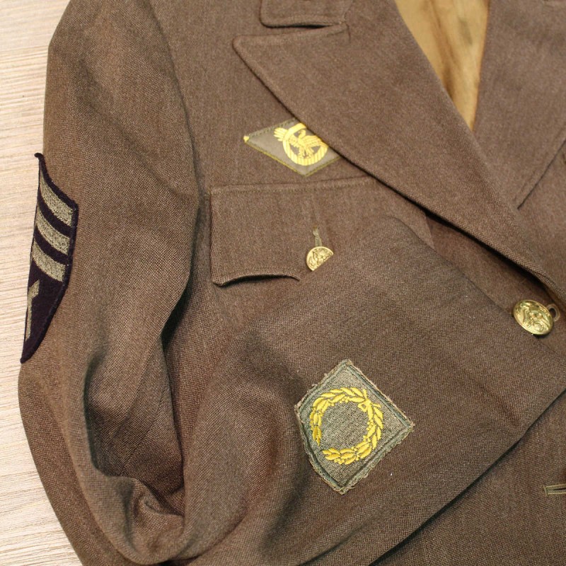 JACKET CLASS A WAC WAAC FEMME FEMALE US ARMY MILITARIA NURSE UNIFORM