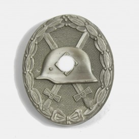 Wounded Badge, Silver