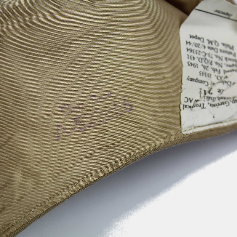 CALOT WAC US WWII 1944 WOMEN CHINO NURSE MILITARIA CAP GUERRE ARMY US