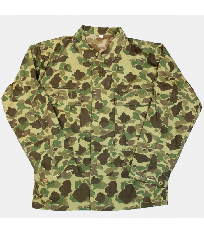 Veste HBT Camouflée Normandie Militaria WW2 1944 2nd armored INFANTRY