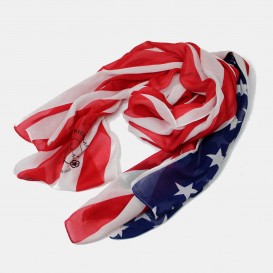 US flag scarf