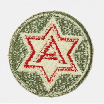 6th US Army Patch