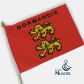 Drapeau bâton Normandie