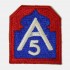 5th US Army Patch