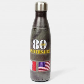 D-Day 80th bottle - Drapeaux