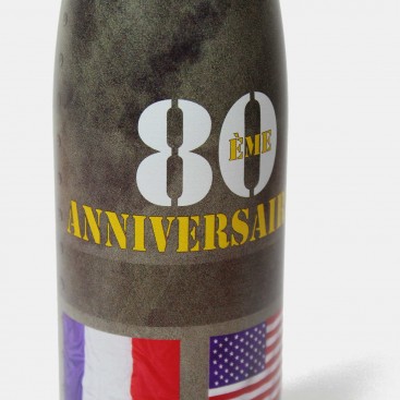 D-Day 80th bottle - Drapeaux