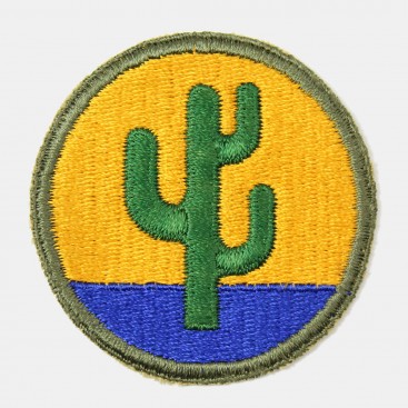 103RD CACTUS INFANTRY DIVISION US ARMY MILITARIA WW2 GUERRE SOLDAT