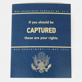If you should be captured