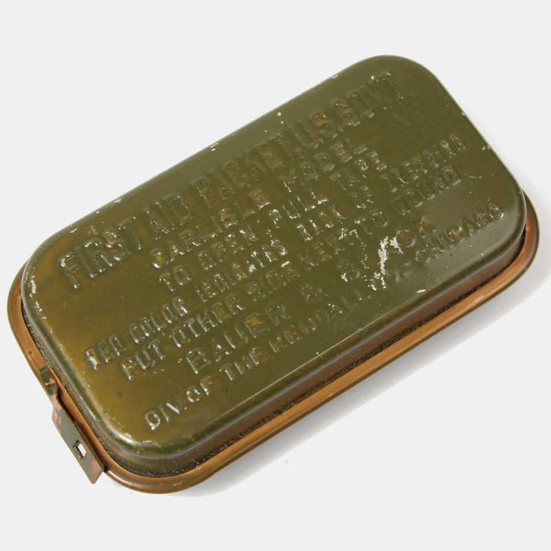 US WWII FIRST AID DRESSING BANDAGE