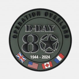 Patch Flags 80th PVC