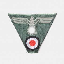 M43 trapezoidal badge