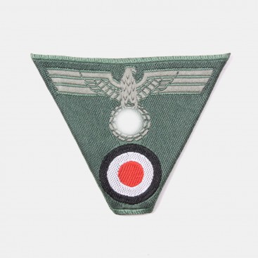 M43 trapezoidal badge