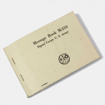 M210 Message Book