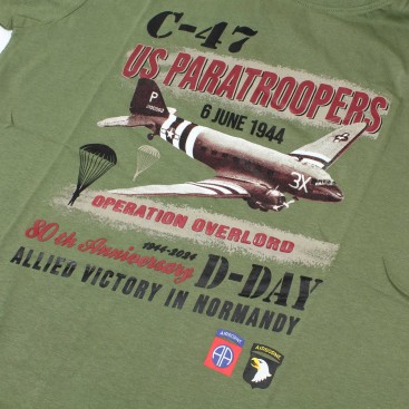 C47 T-Shirt, D-Day 80th