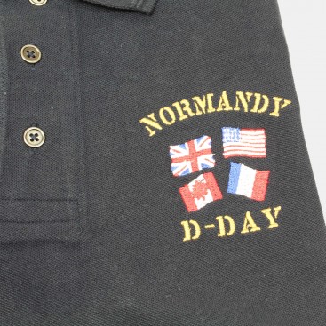 D-Day Flags Polo- 80th