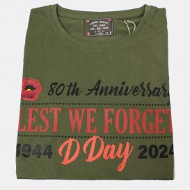 T-Shirt Coquelicot, D-Day 80th