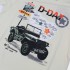 T-Shirt Jeep Plages, D-Day 80th