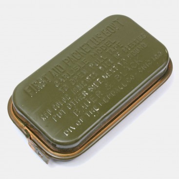 Steel US WWII First-aid bandage box