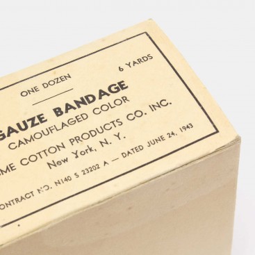 Carton vide - Bandages US Acme