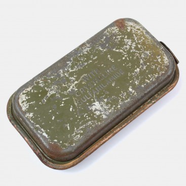 Green US WWII First-aid bandage box