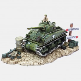 Sherman resin diorama