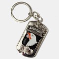 101st Dog Tag Keychain