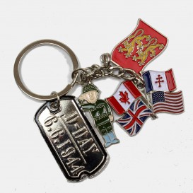 D-day Normandie key ring