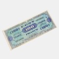 100 Francs - Note