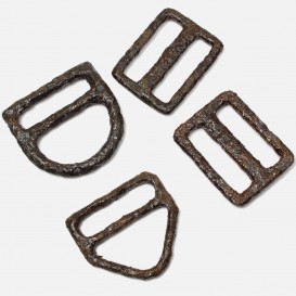 Lot of T5 buckles, Normandy