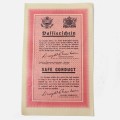 Leaflet Safe Conduct -Passierschein
