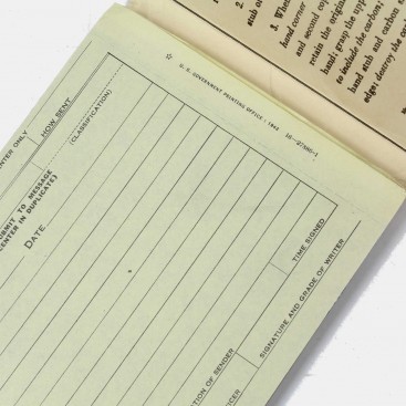 M210 Message Book