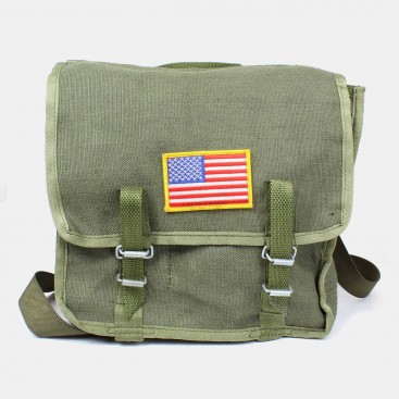 USA Flag Musette Bag